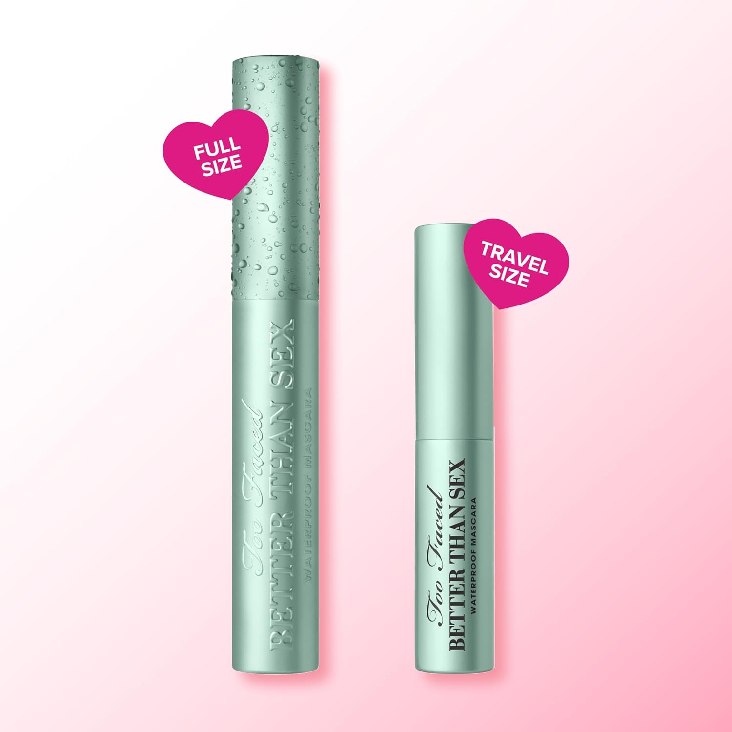 Too Faced Better Than Sex Waterproof Mascara | Volume + Length with Hourglass Brush - Image 10