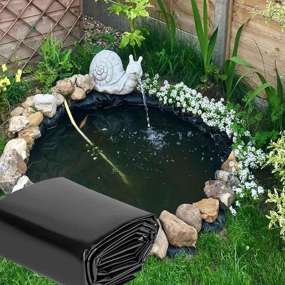 Liner de bassin en HDPE robuste contre les fuites d'eau de votre jardin aquatique