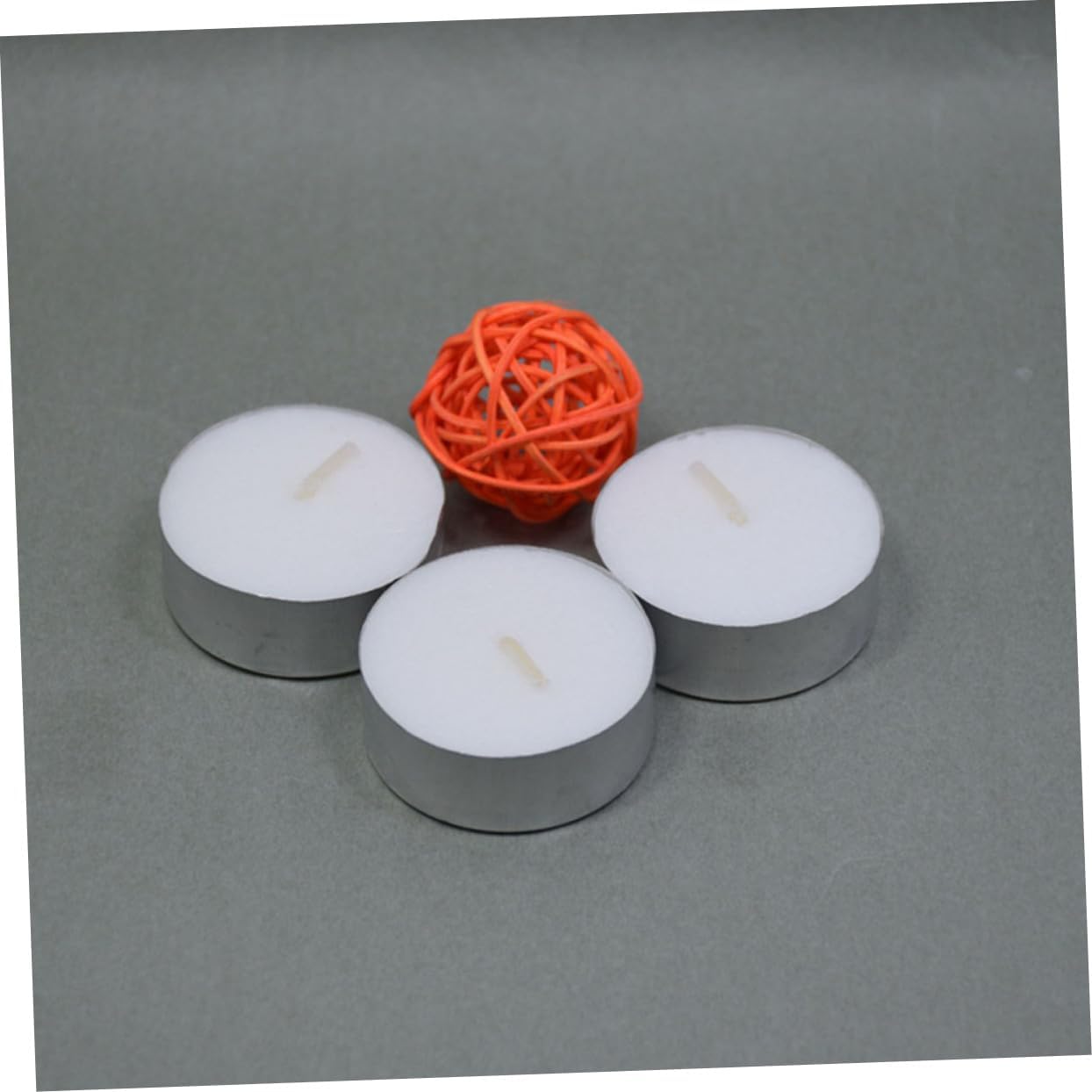 SAFIGLE 100pcs Tealights Candles Votive Candles Mini Tea Light Holder for Home Decor