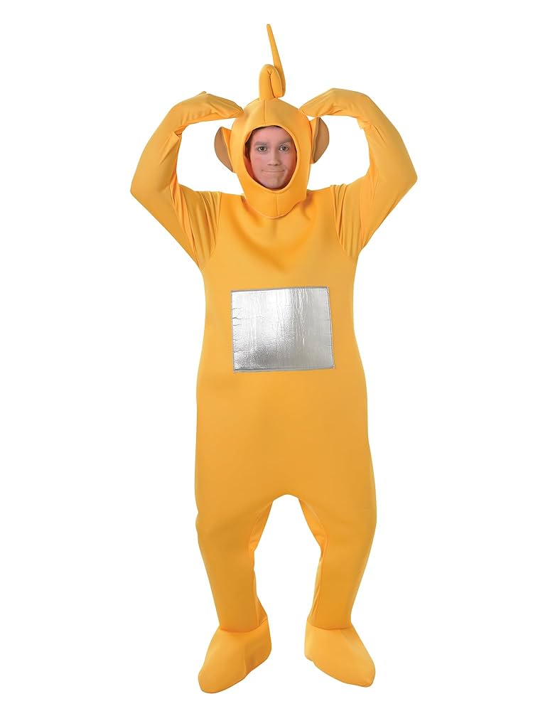 テレタビーズ 黄色イエロー 大人用 コスチューム ハロウィン コスプレ Amazon.co.jp: 衣装 コスチューム テレタビーズ 大人用コスプレ