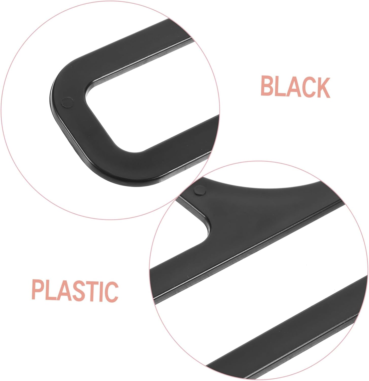 Plastic Scarf Organizer Hangers 10pcs for Belts and Accessories