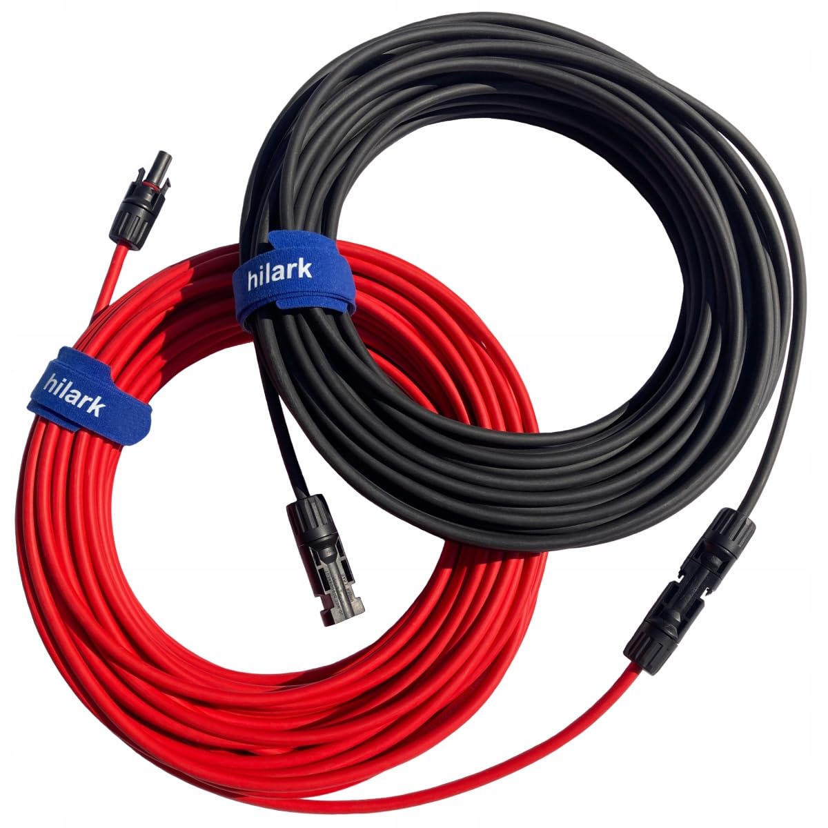 Hilark Cable Tech SOLARKABEL-Set Photovoltaik MC4 für Solarmodule 1x6mm 10m