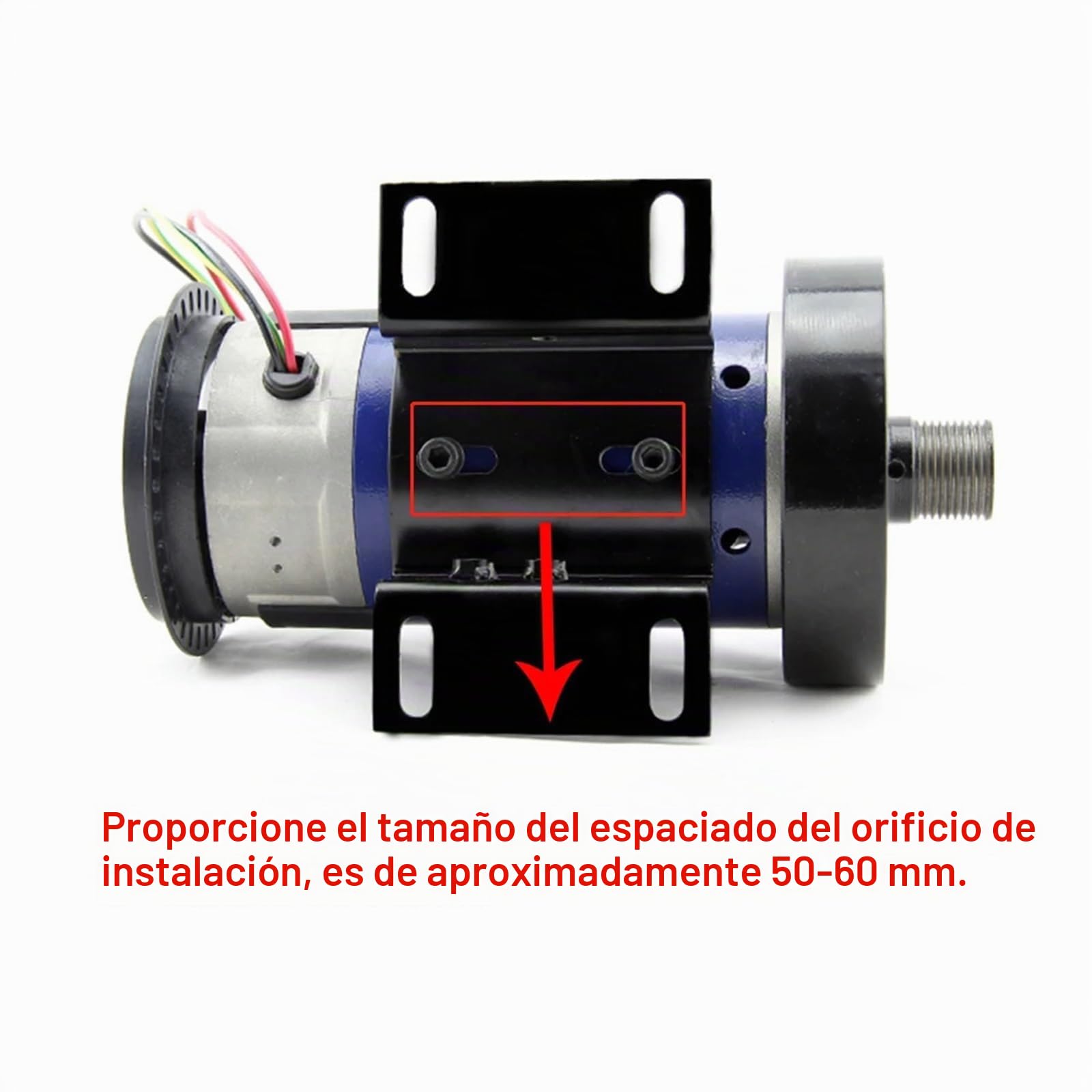 Motor de Imán Permanente Universal de Cinta de Correr de Corriente Continua para 1.0 1.5 2.0 2.5 3.0 3.5 4.0 5.0CV (4.0CV)