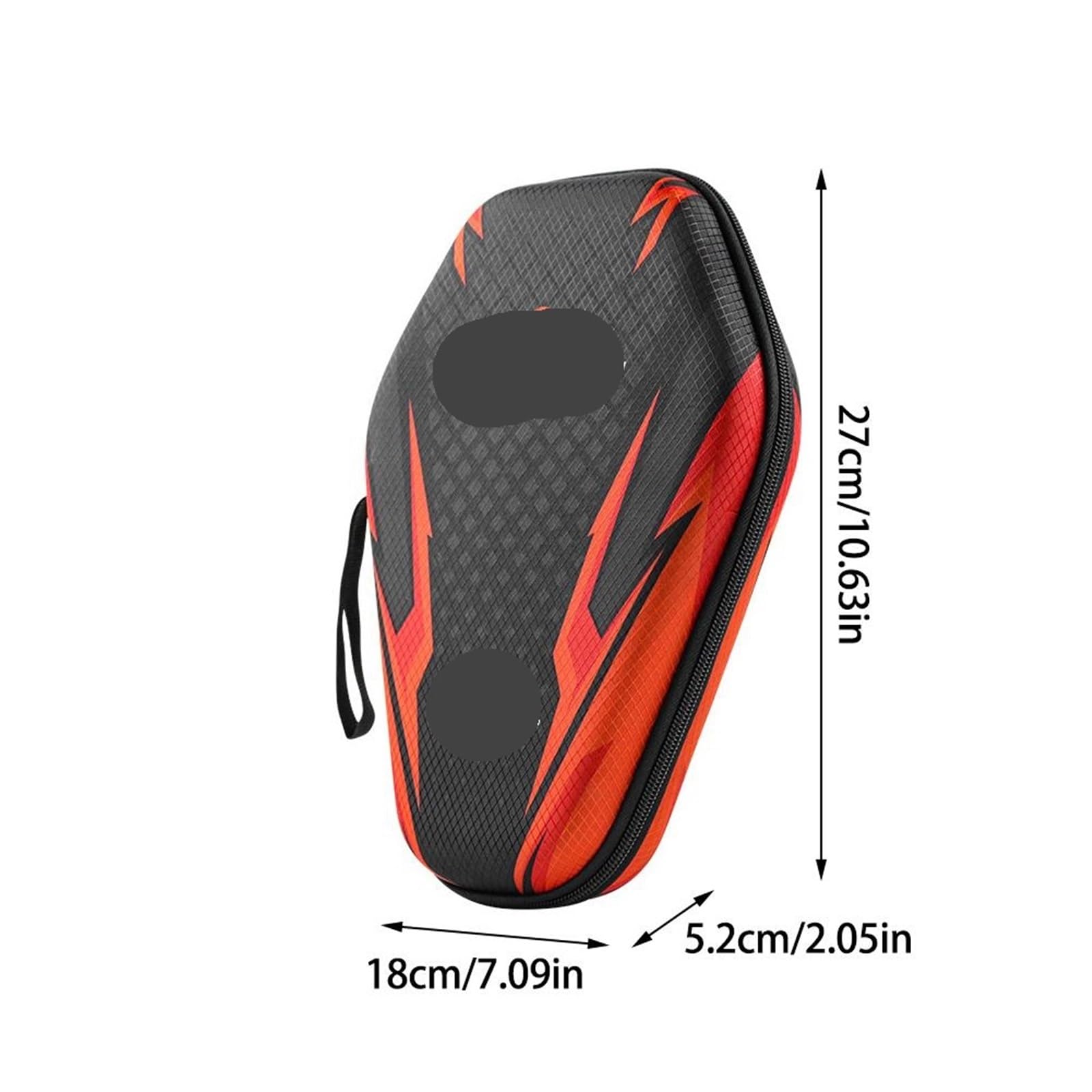 1 pz borse for racchette da ping pong custodia rigida in EVA custodia for paddle da ping pong impermeabile con cinturino da polso Per Ping Pong