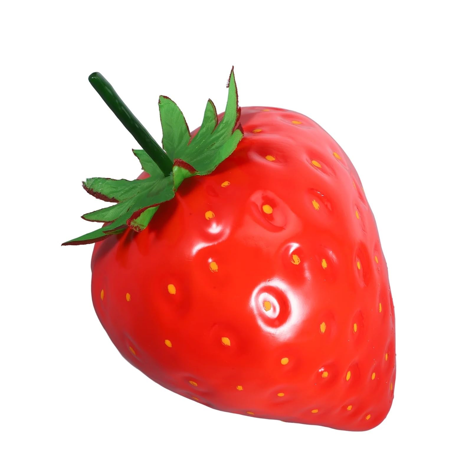 Wuyxto One Color Simulation Fruit Model Extra Large Strawberries Fake Fruits Strawberry Props Models For Party