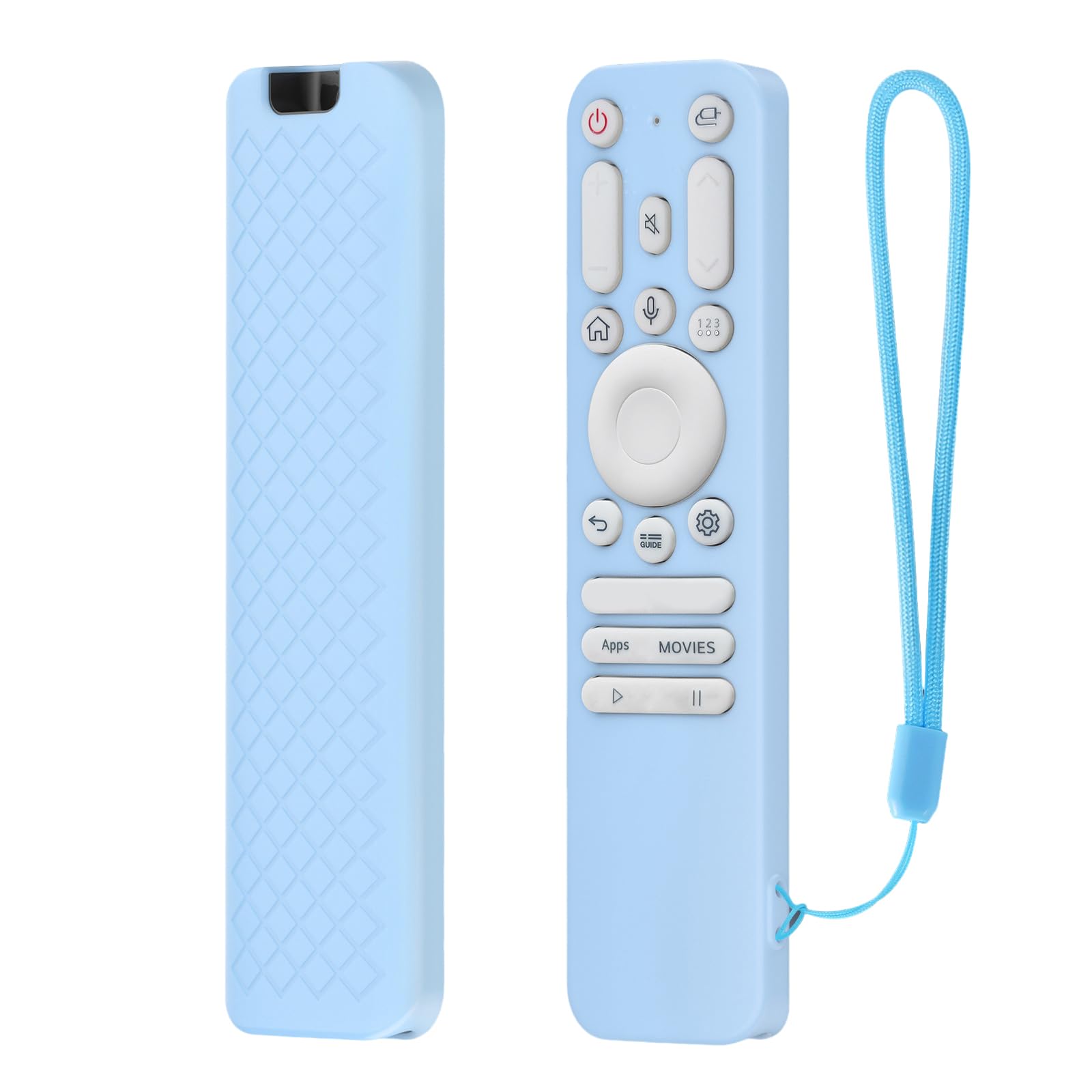Buxuaaaa Shock Resistant Tvs Remote Case AntiScratch Silicone Layer Enhances Grip for AKB76044412 Remotes Covers Guard for Home Intelligent Tvs Remote Silicone Case