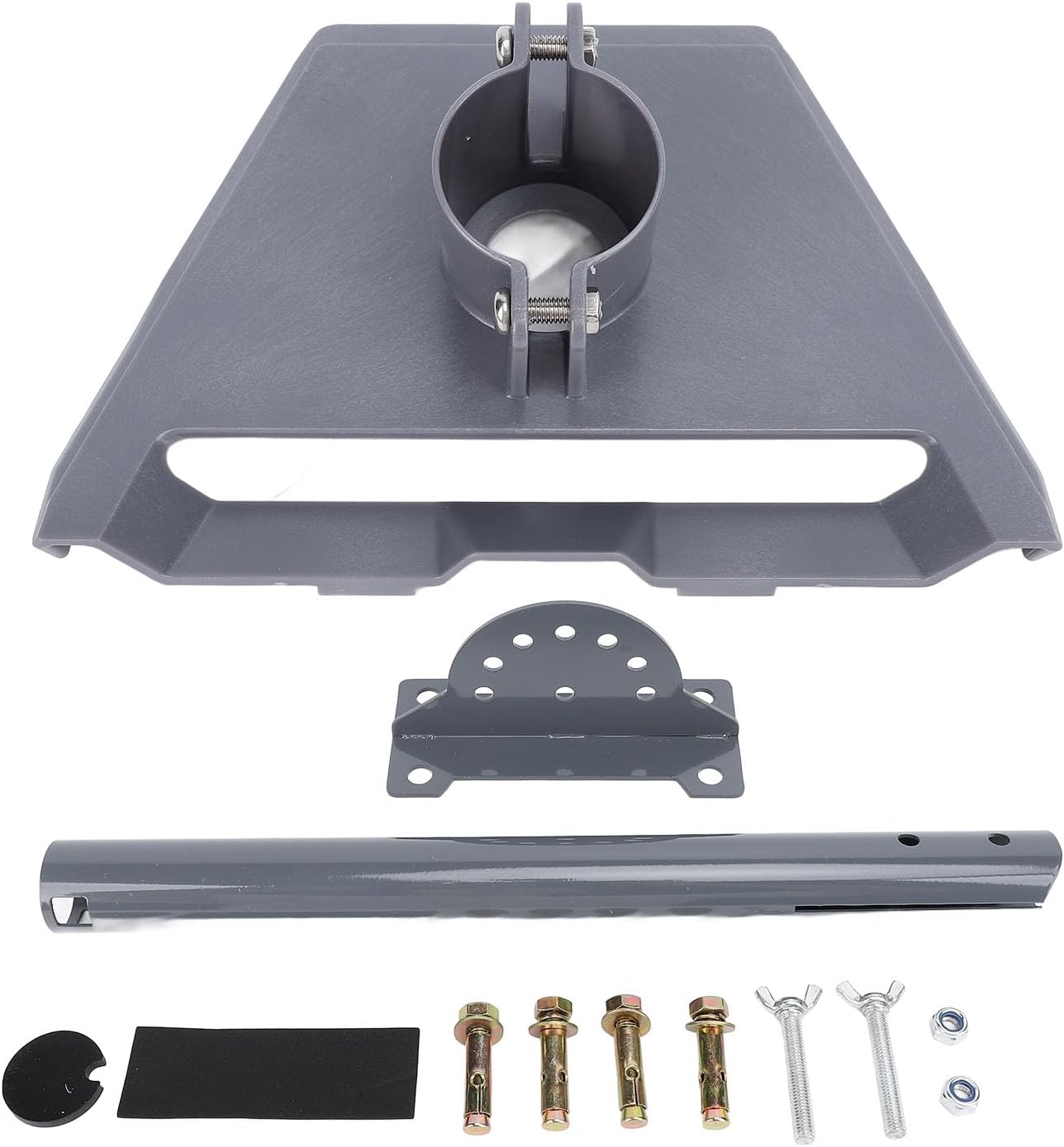 Fabater Mounting Kit, Adjustable Roof Mount Kit for Gen 3, Heavy Duty Pivot Roof Mount RV Mounting Kit for Internet Kit Satellite for RV, Yacht (Gray)