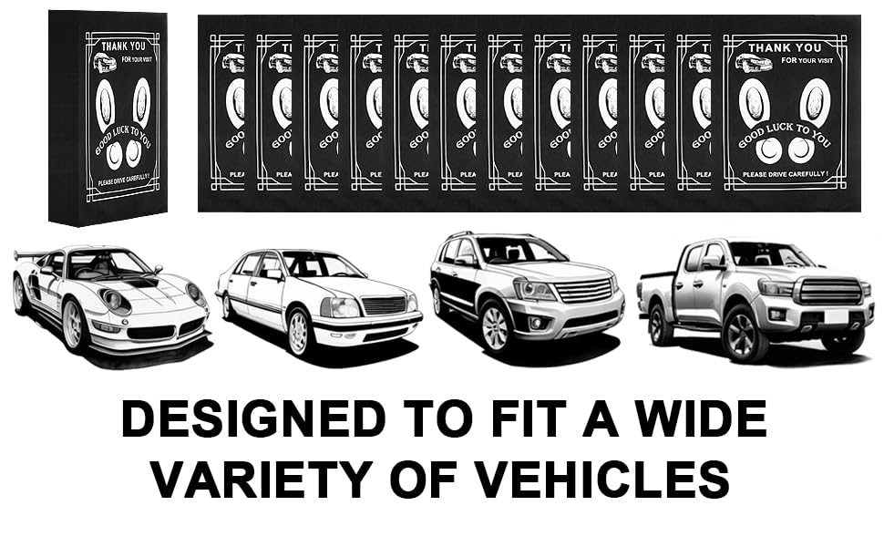 RUENXG 50-Pack Black Disposable Car Floor Mats 19 6x15 7 Inch Heavy-Duty Automotive Protectors for Car Wash Detailing — view 7