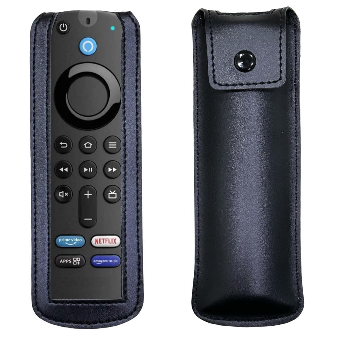 Zaoma Flip Cover for Alexa Voice Remote, Black - Image 1