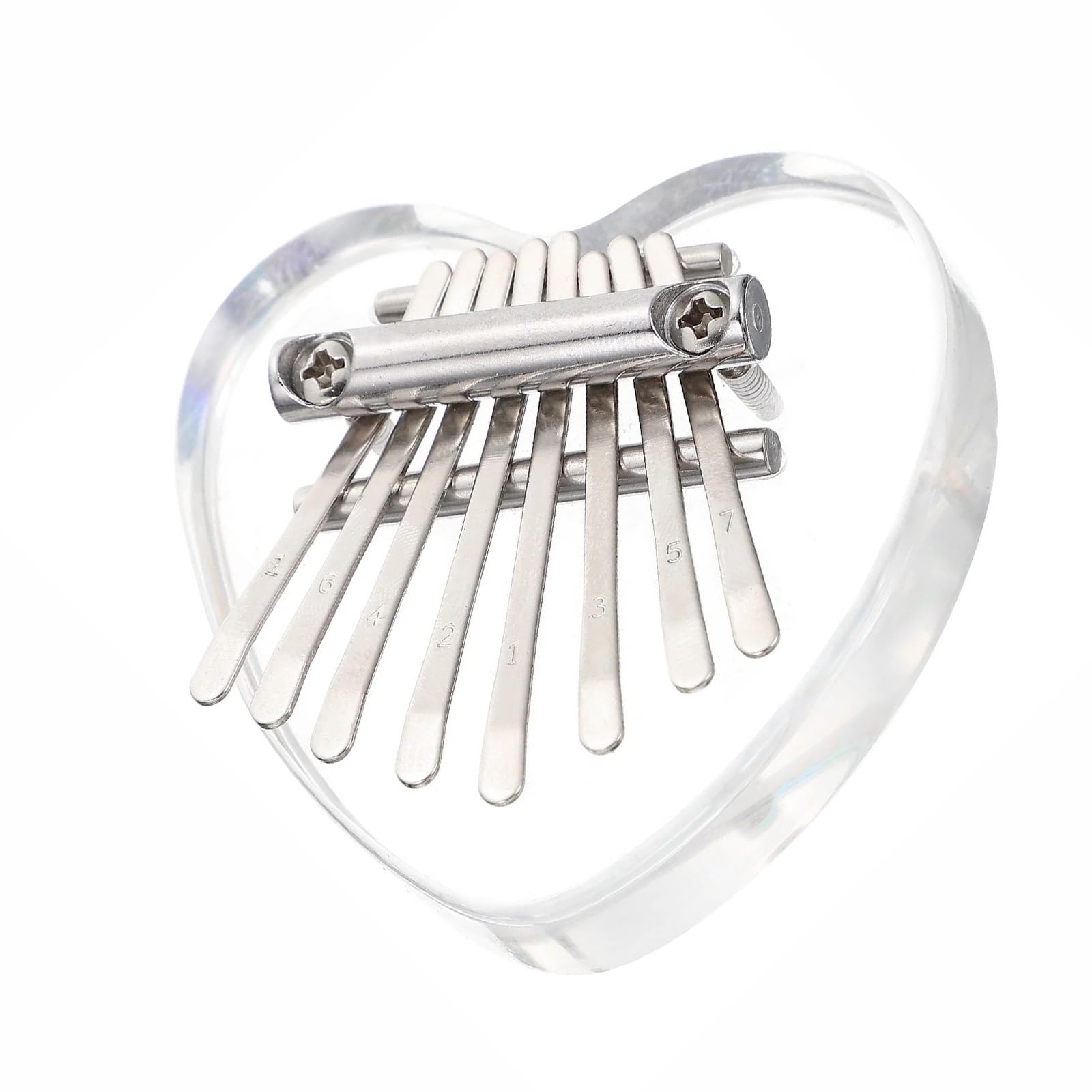 Miniaturowe Pianino Kciukowe Z Akrylu 8 Nutowe Przenośne Instrument Muzyczny Dla Dorosłych Początkujących Kalimba