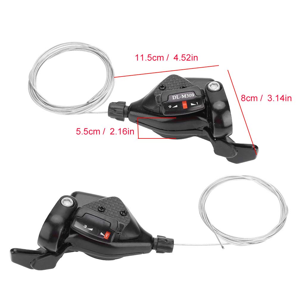 シマノ　変速機セット Amazon | Bnineteenteam 自転車変速機セット 1ペア 3 x 7/8/9