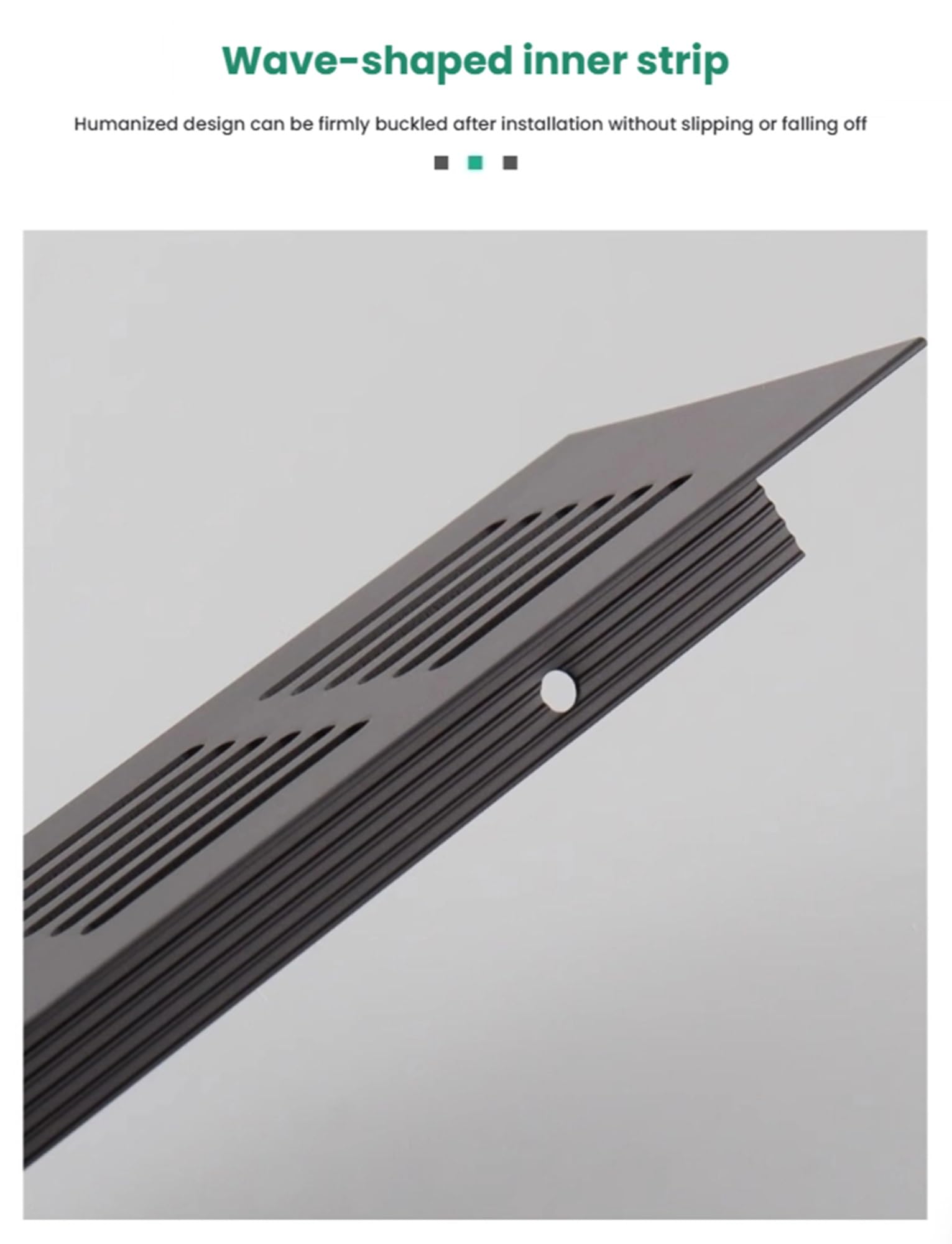Lüftungsgitter, Türlüftungsgitter aus Aluminium, rechteckiges Lüftungsgitter für Schränke und Kleiderschränke, Lamellendesign mit Befestigungsschrauben, 150 x 300 mm, langlebige und stilvoll