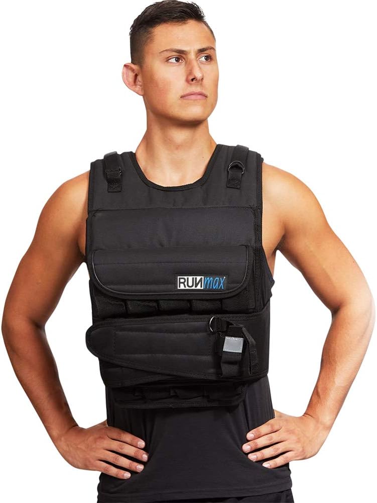 RUNFast/Max 12lbs-140lbs Adjustable Weighted Vest : Sports & Outdoors