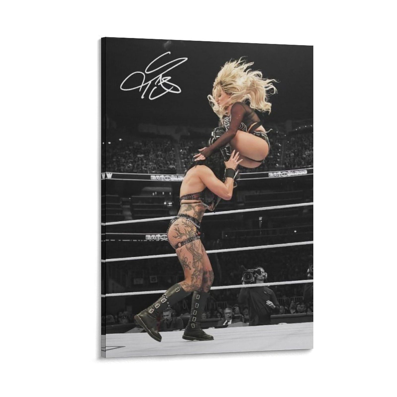FCOIN Liv Morgan Canvas Poster Posters Wall Art Painting Canvas Prints Decor Poster Artworks 24x36inch(60x90cm)