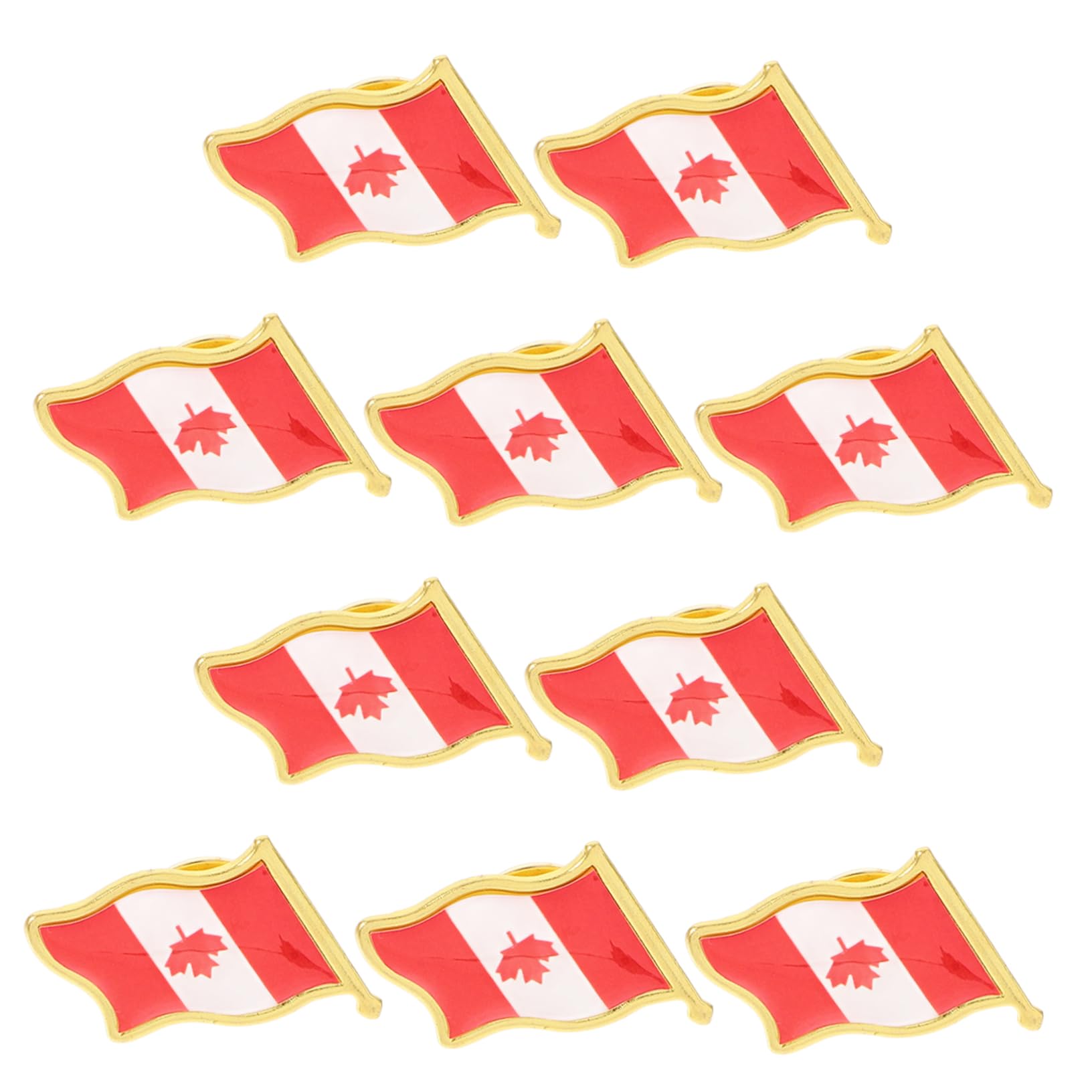 TOPPERFUN Flagge Brosche Anstecker Nationalflagge Pin Für Kleidung Souvenir Und Partydekoration Für Feiern Und