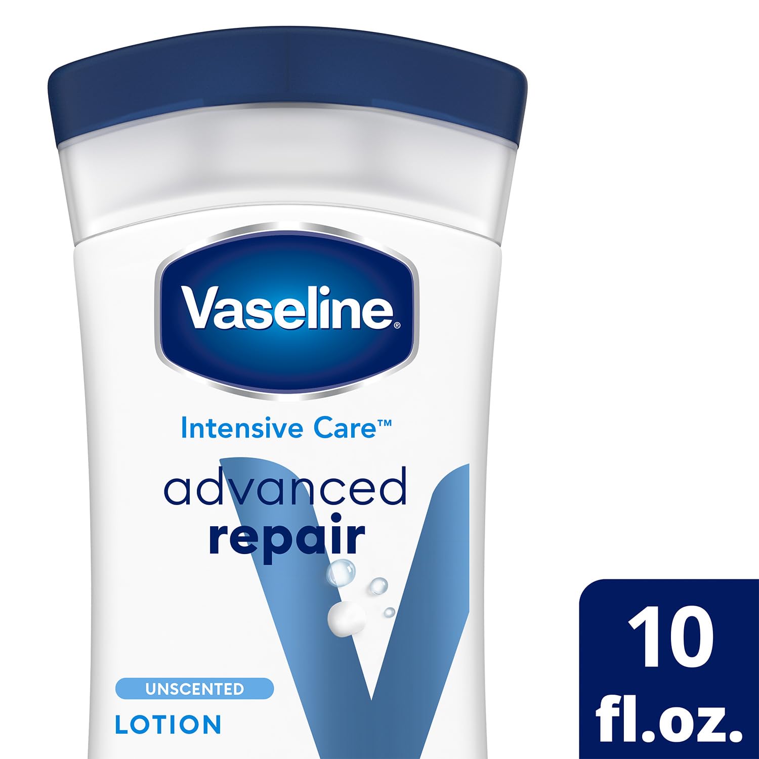 Vaseline Intensive Care Advanced Repair Fragrance Free Body Lotion 2-Pack 10 oz each - Image 3