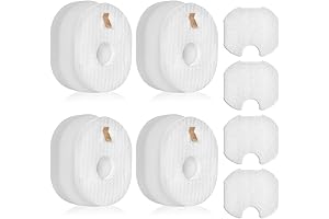 4-Pack Replacement Premium Filter Compatible with Shark Rocket DuoClean HV300 HV301 HV302