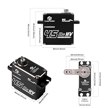 Amazon | FLASH HOBBY コアレスサーボ 8.4V高トルク全てメタル
