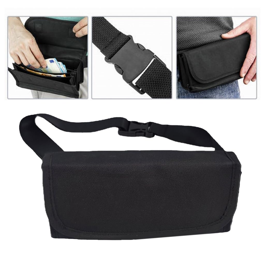 Stylish Coin Holder Compact & Lightweight Waist Purse Holds Various Coins & Cash Suitable for Waiters, Accountants