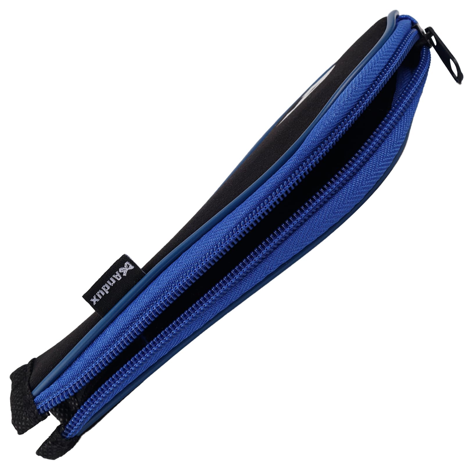 Andux La Tête de Club de Fer de Golf d'impression de Nombre Couvre Le Long Cou avec la Tirette Lot de 12 Noir/Bleu
