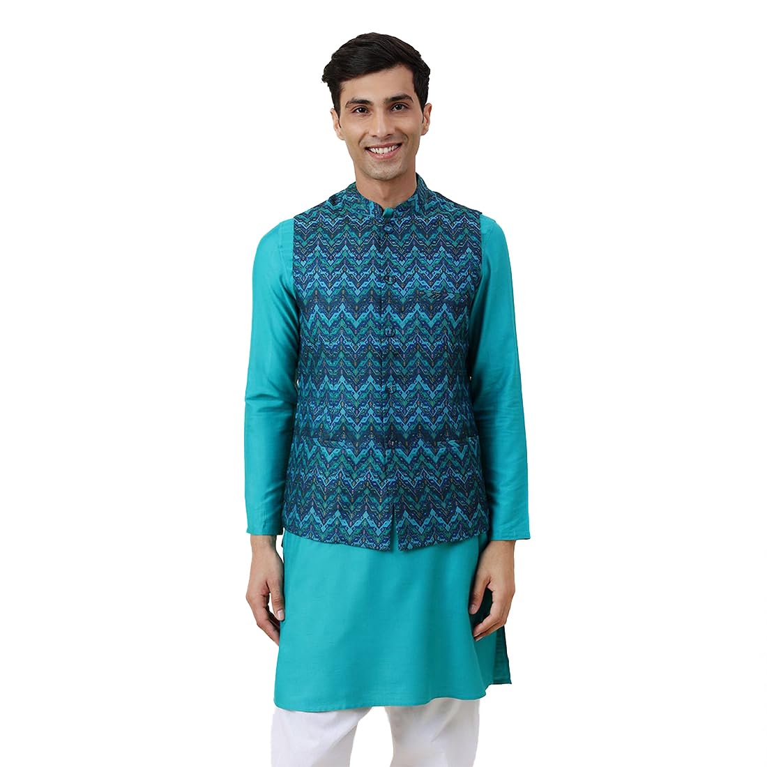fabindia Men Nehru Jacket-picture-24