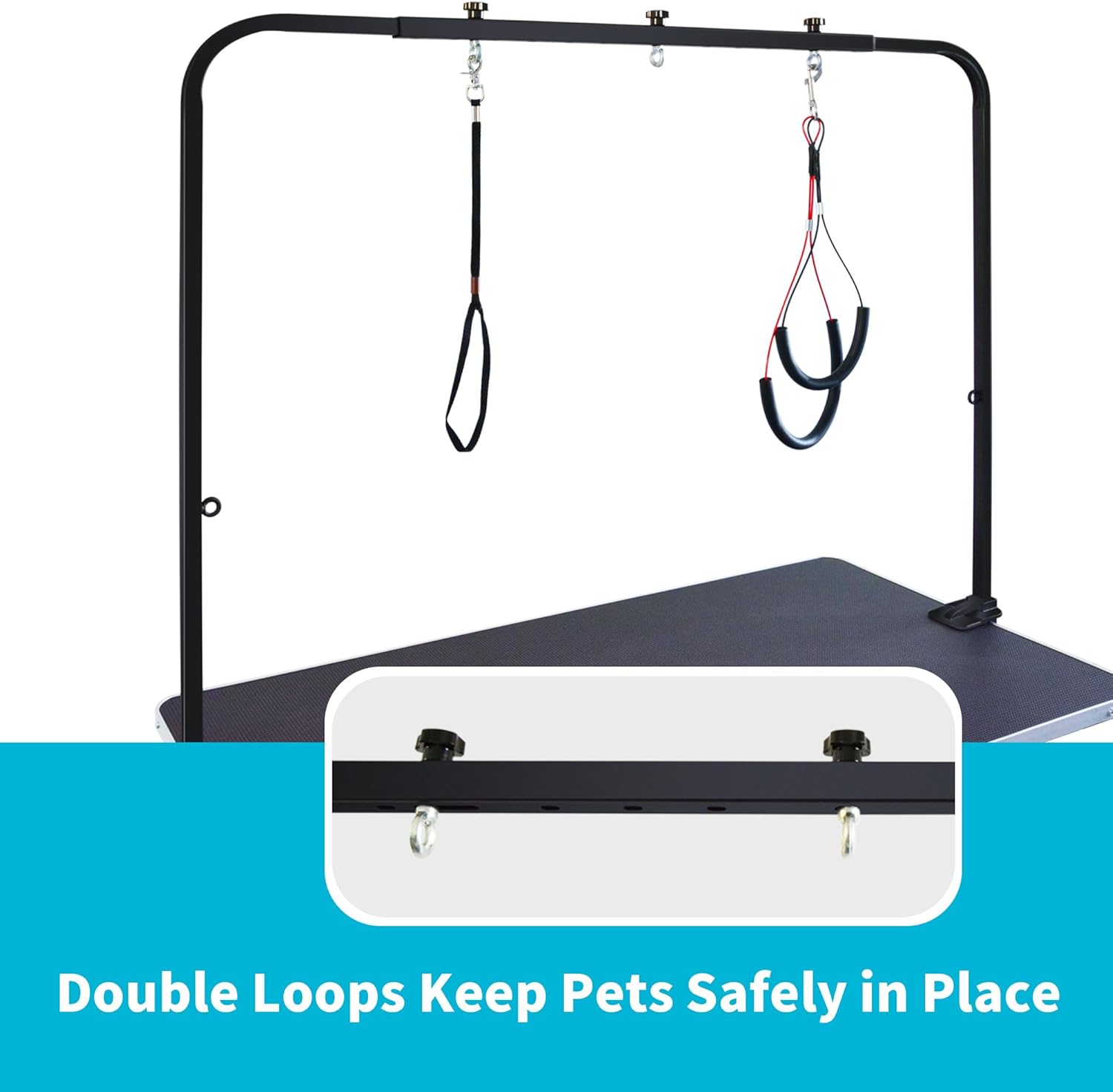 SHELANDY 46-in Dog Grooming Table for Large Pets