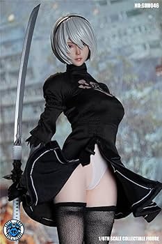SUPER DUCK SET064-B S42A SDH046 ２B セット Super Duck SET064A 1:6 NieR: Automata 2B For TBLeague S42A