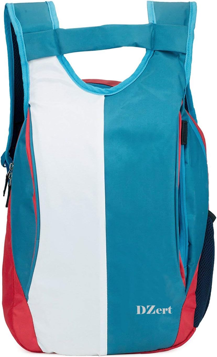 DZertClasy Laptop Bag College Bag for Boys Girls 21 L Blue White
