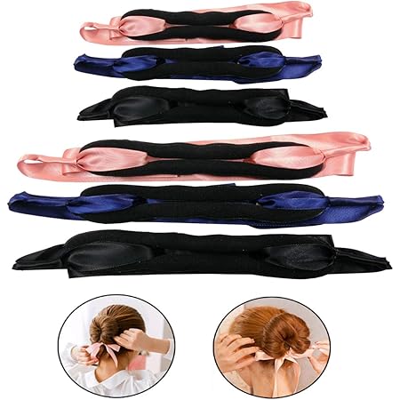 haare frisuren set mengger haar brotchen zubehor donut hair bun maker frisurenhilfe styling knotenring stil haarhalter schwamm clips pads fur madchen