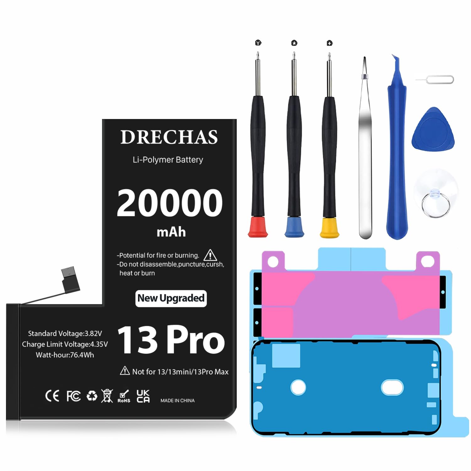 Amazon.com: [20000mAh]Battery for iPhone 13 Pro, 2026 High