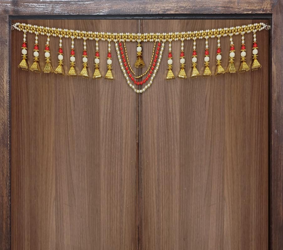Toran Moti GardenBliss GT29 suspension porte principale décoration traditionnelle multicolore