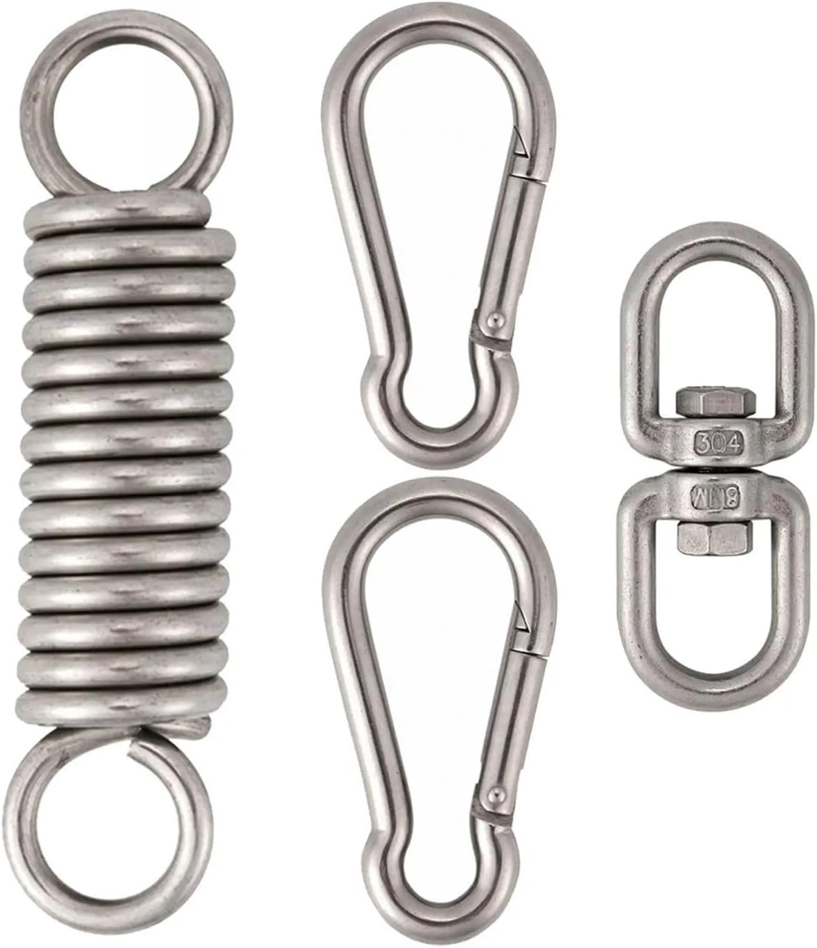 Heavy Duty Hanging Kit Spring Hook for Punching Bags Rocking Seat Swing Hammock