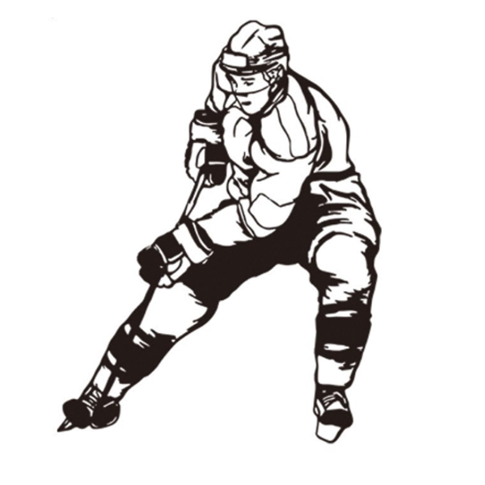 Ice Hockey Wall Stickers Removable Wallpaper Creative Stickers Wall Art Stickers Living Room Bedroom Stickers