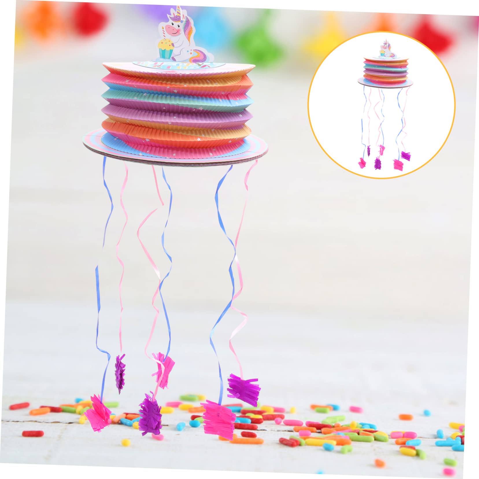 UPKOCH 3pezzi Festive Pull String Per Decorazione Per Compleanni e Celebrazioni e Adulti Accessorio Per Festivi