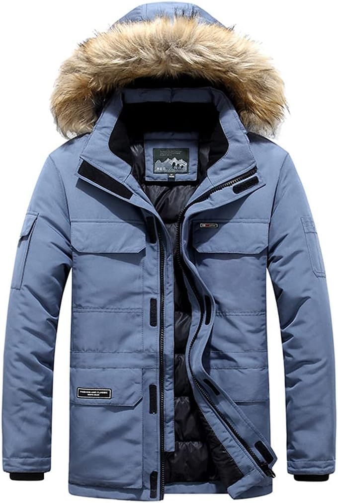 Veste parka d'hiver homme chaud pour ne plus souffrir du gel cet hiver