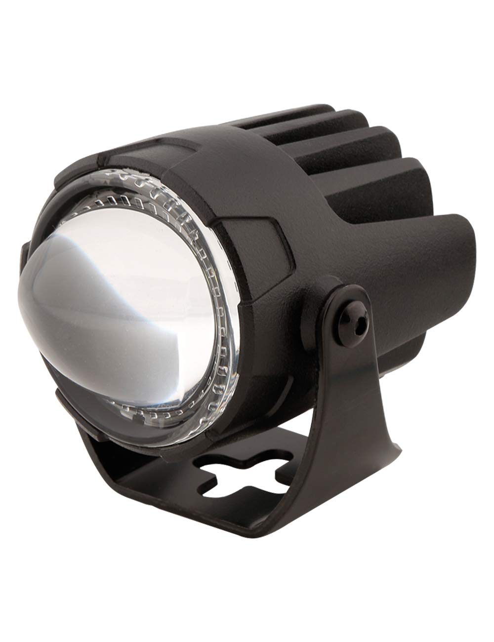 Phare à faisceau bas FT13 HIGHSIDER LED LOW pour moto noire custom - 4