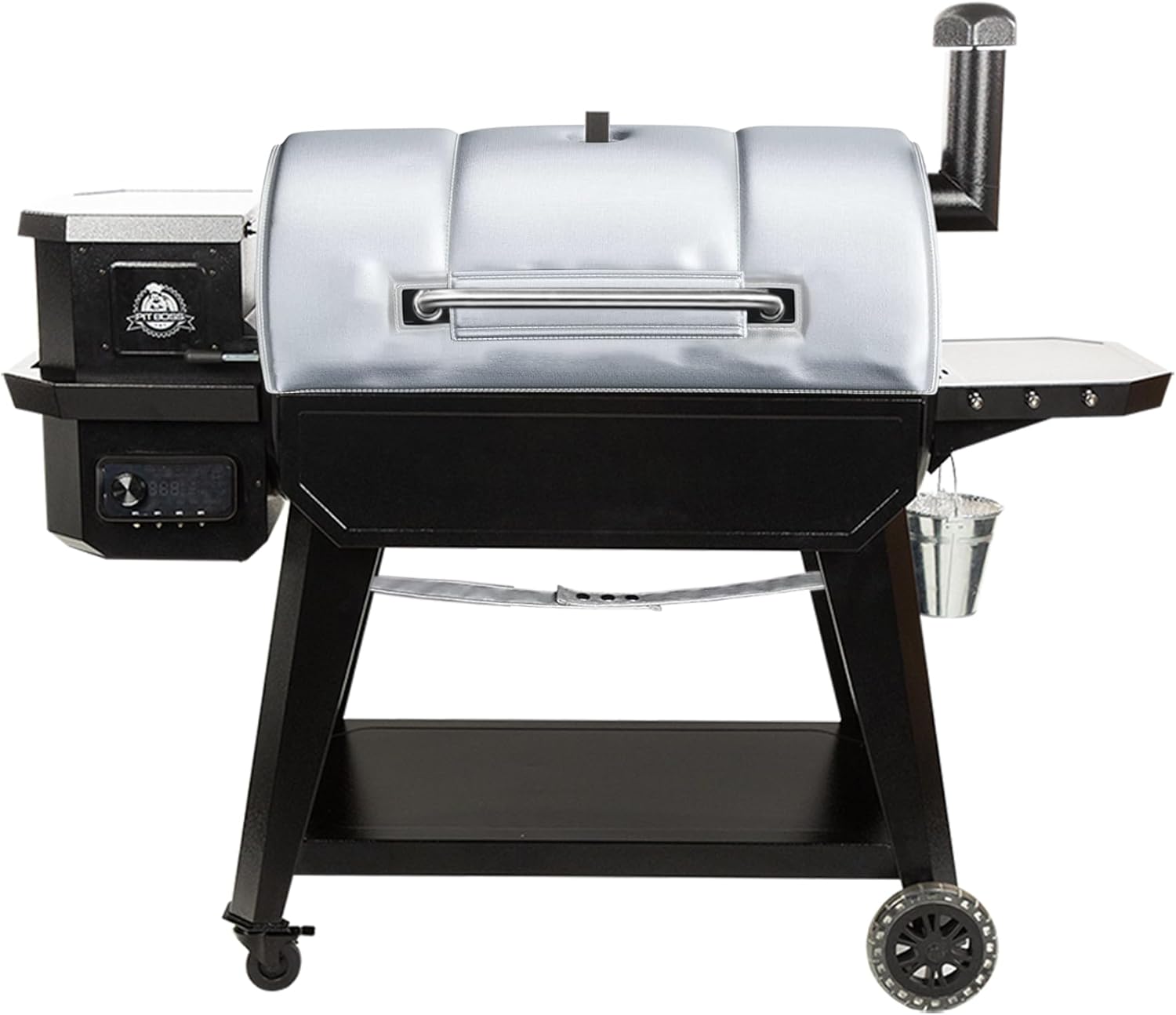 Insulation Blanket for Pit Boss 1150 Series Pro series II 1150 Navigator 1150 Wood Pellet Smoker Grill,PB1150PS3 PB1150PS2 PB1150G PB1100SP Insulation Blanket Grill Accessory for Winter Smoking,Silver