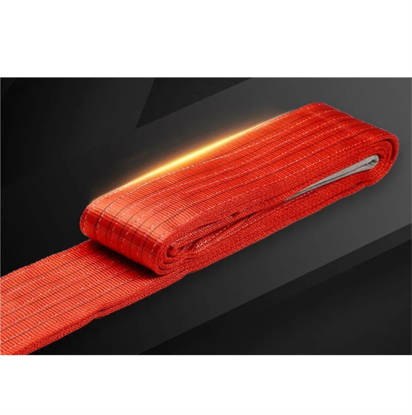 Hebeband 1~12m Nylon Flachkranhebeband Industriell gefaltetes Hebe- und Anhängerseil Gurtband WLL Gewicht 5 Tonnen,5t Length 1 Meter