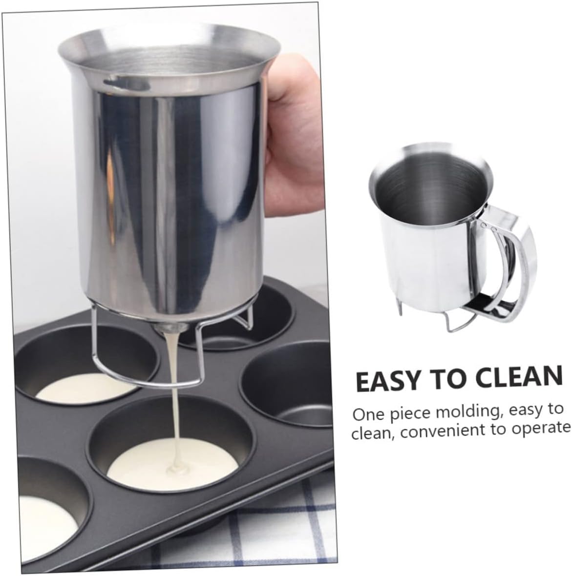 Stainless Steel Dispenser Professional Funnel for Baking Supplies Machine