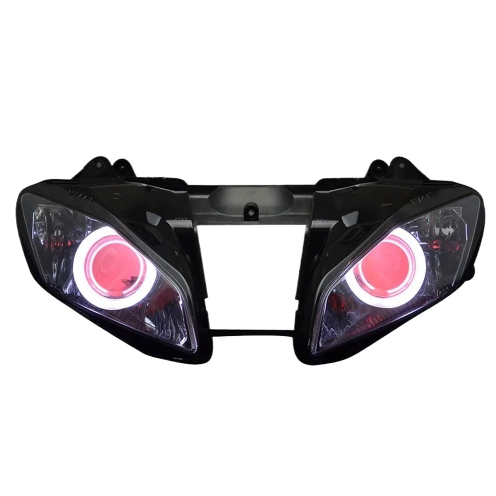 Dirt Bike Reflektor Pasuje do YZF R6 2006 2007 reflektor motocyklowy Angel Eyes reflektor LED reflektor HID montaż