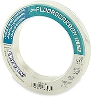 Vista 20 de HI-SEAS Líder de línea de pesca 100% fluorocarbono, líder invisible transparente, indetectable para peces, hundimiento rápido, 6 libras a 400 libras