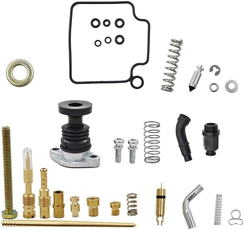 Kit de reparación de carburador de carbohidratos e imprimación y estrangulador de repuesto para Honda TRX350 Rancher 350 2000 2001 2002 2003