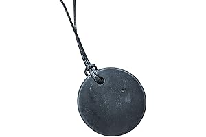 Round Shungite Pendant: Shield Your Spirit with Authentic Protection Jewelry
