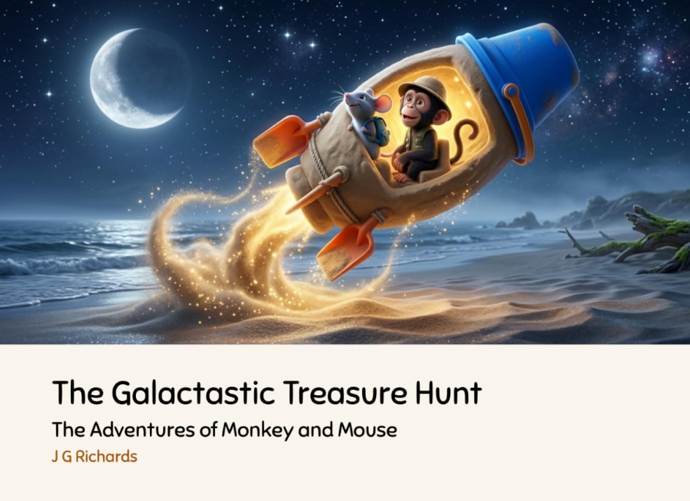 The Galactastic Treasure Hunt: A Monkey and Mouse Adventure | An entertaining adventure of astronomical proportions | Discovering Why Wisdom is Better Than Gold (The Adventures of Monkey and Mouse)