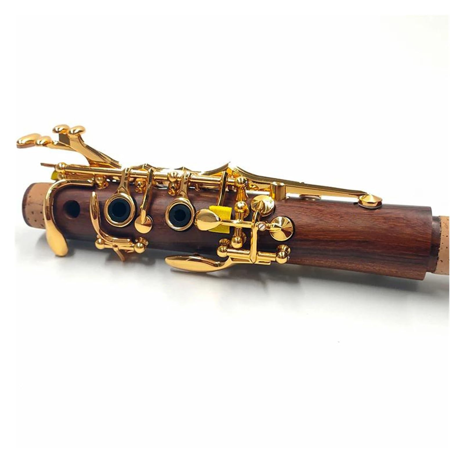 Corpo In Legno Di Sequoia Clarinetto Chiavi In ​​Do Chiavi Placcate In Oro Clarinetto Con Accessori