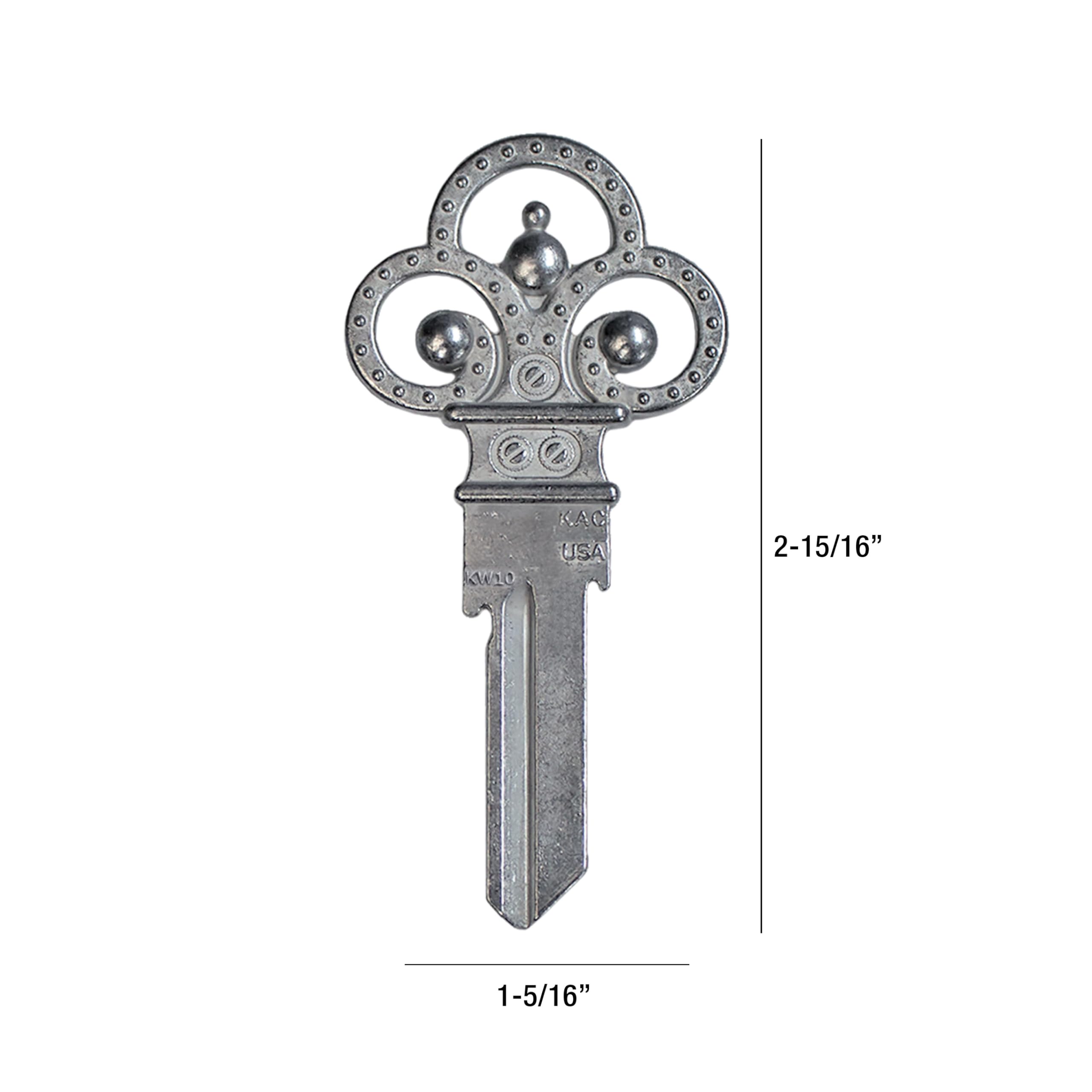 Amazon.com: Lucky Line FORGED Key Shapes, SKELETON KEY - House Key