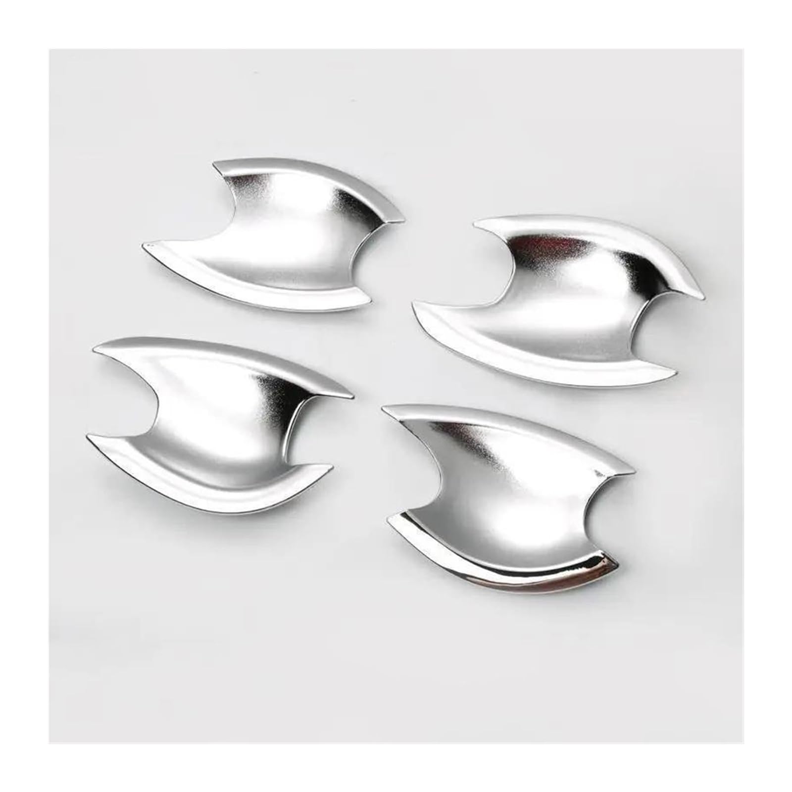 Hckclmbmzw Frosted D For Hyundai For Elantra 2011-2016 Chrome Door Handle Cover Trim Molding Catch Overlay Garnish Cap Cup Protector Door Handle Cover(Frosted D)