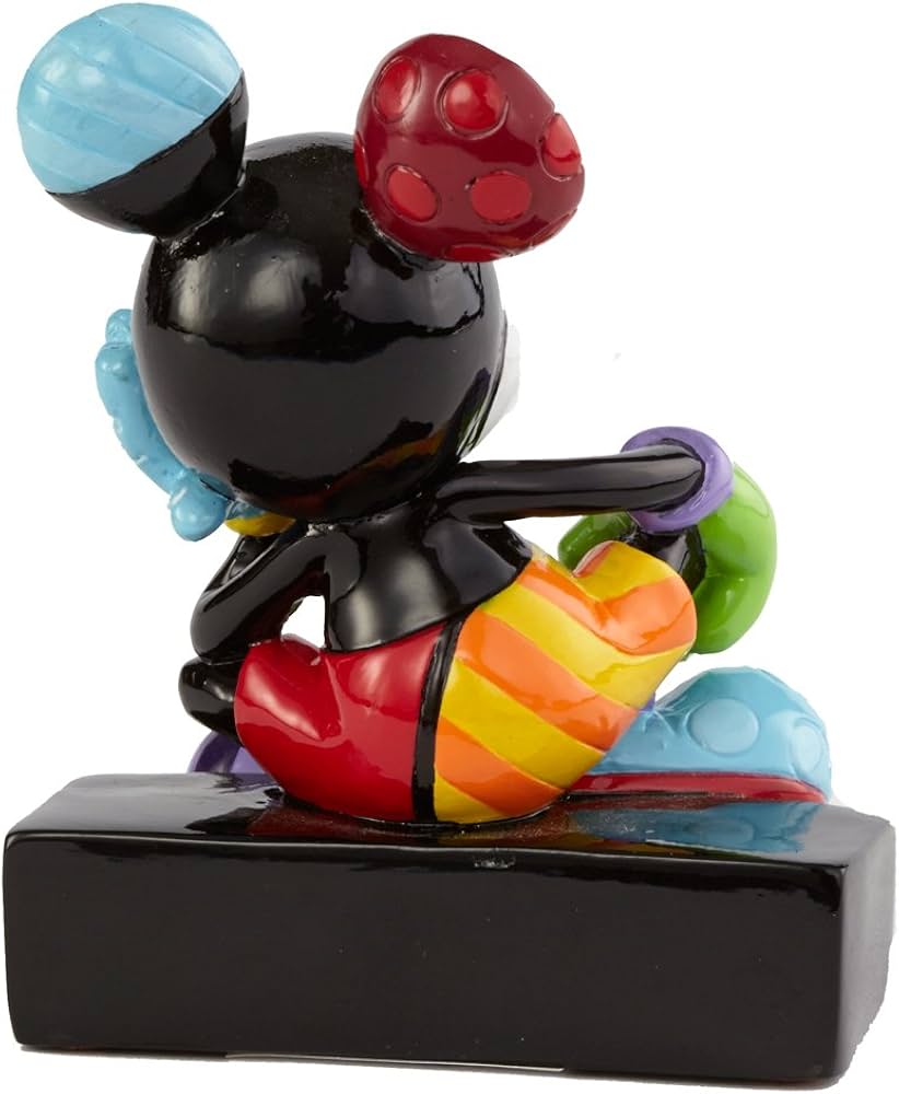 Amazon.com: Enesco Disney by Romero Britto Mickey Sitting Mini