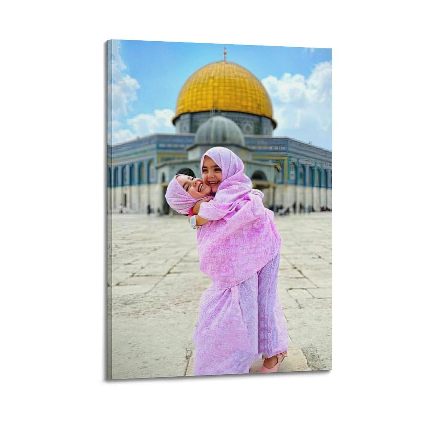 XKUGA Anti War Solidarity Poster Gaza Palestinian Catastrophe Modern Decorative Canvas Prints - Ideal Wall Art for Family, Man Cave, Game Room, Boys & Girls Bedroom 24x36inch(60x90cm)
