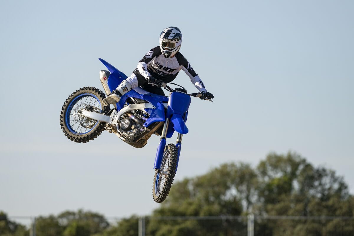 Shot Race Gear Guanti da motocross da uomo, per enduro e downhill MX/MTB, ideali per cross e bici, in materiale traspirante, polsino elastico in neoprene senza